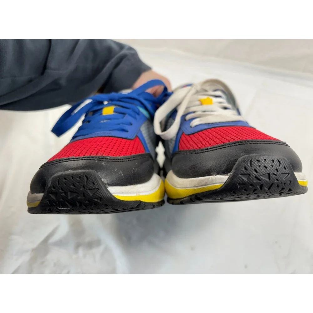 Champion Mens 93 Eighteen SP Color Block Sneaker Black Multi Size 8
